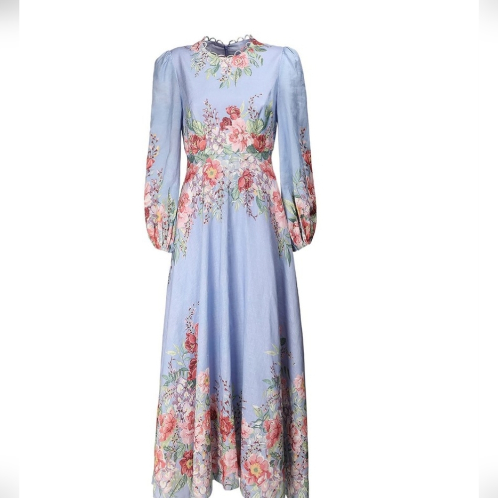 Zimmermann Bellitude floral Maxi Dress sz 1